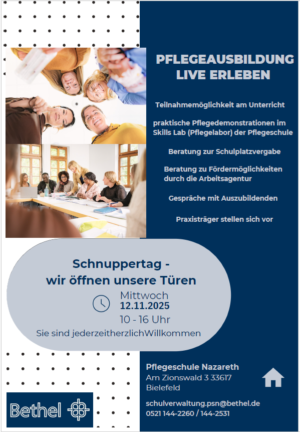 Dozentin mit Auszubildenden im praktischen Unterricht